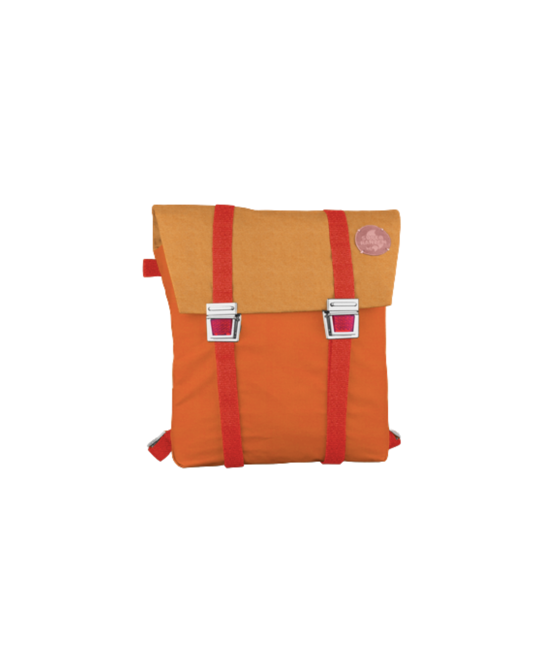 Flower Parrot Red Schultasche