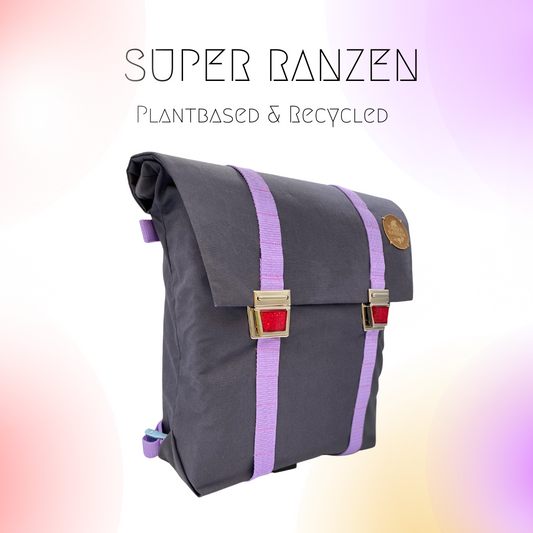 A Stone Flieder Schultasche