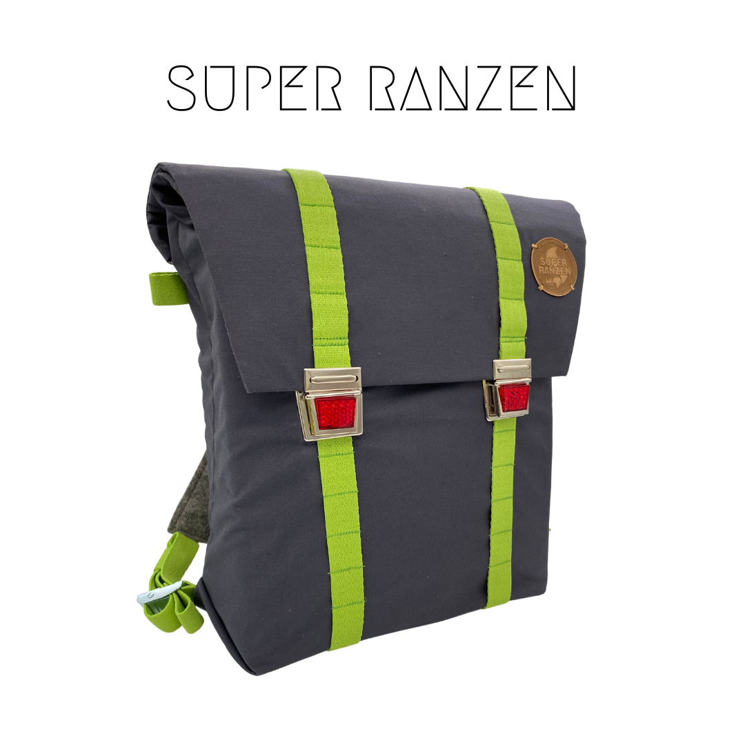 A SCHULTASCHE LIME ANTHRACITE – CAT EYES