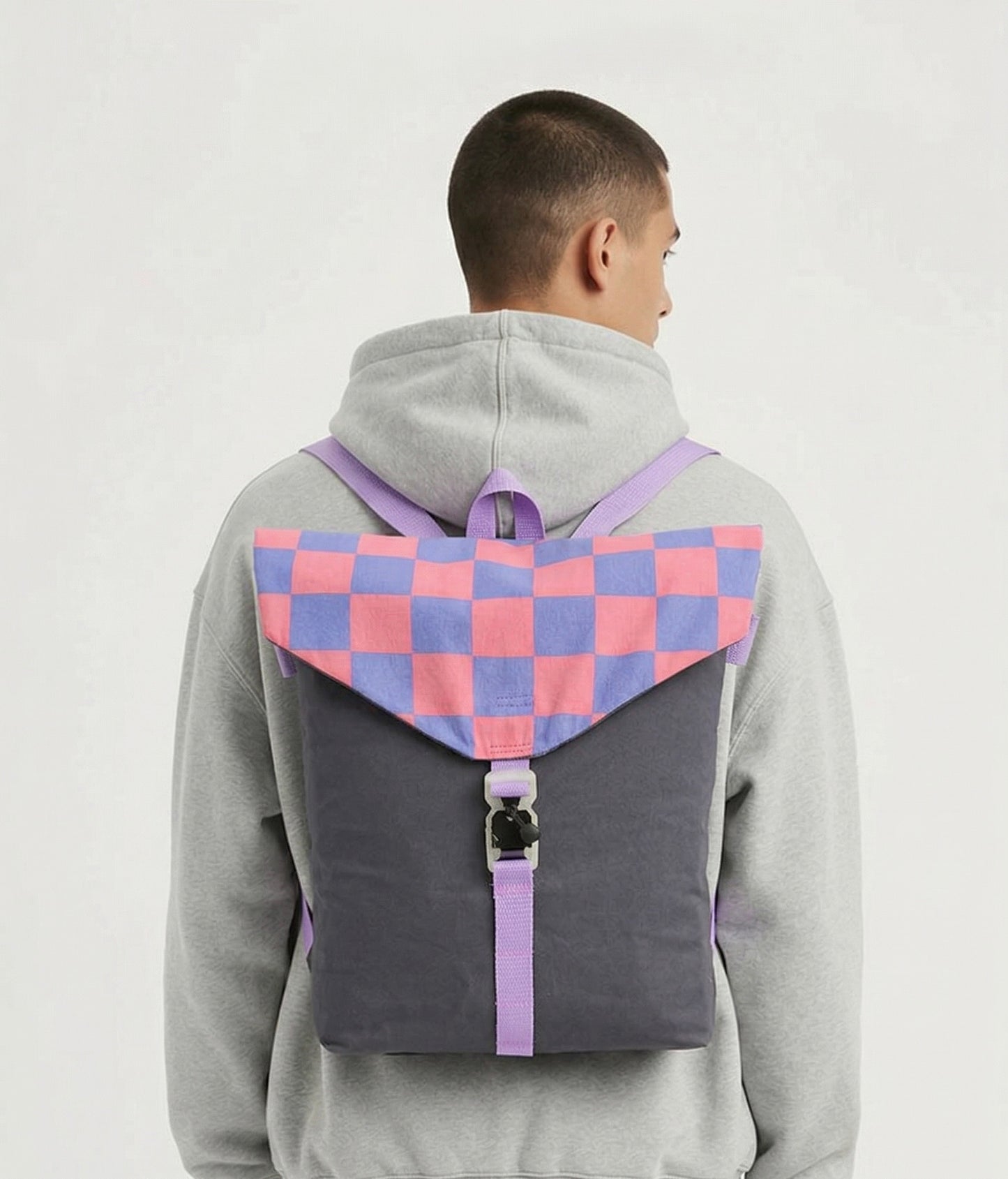A Urban V Pack-Checker Pink-Flieder