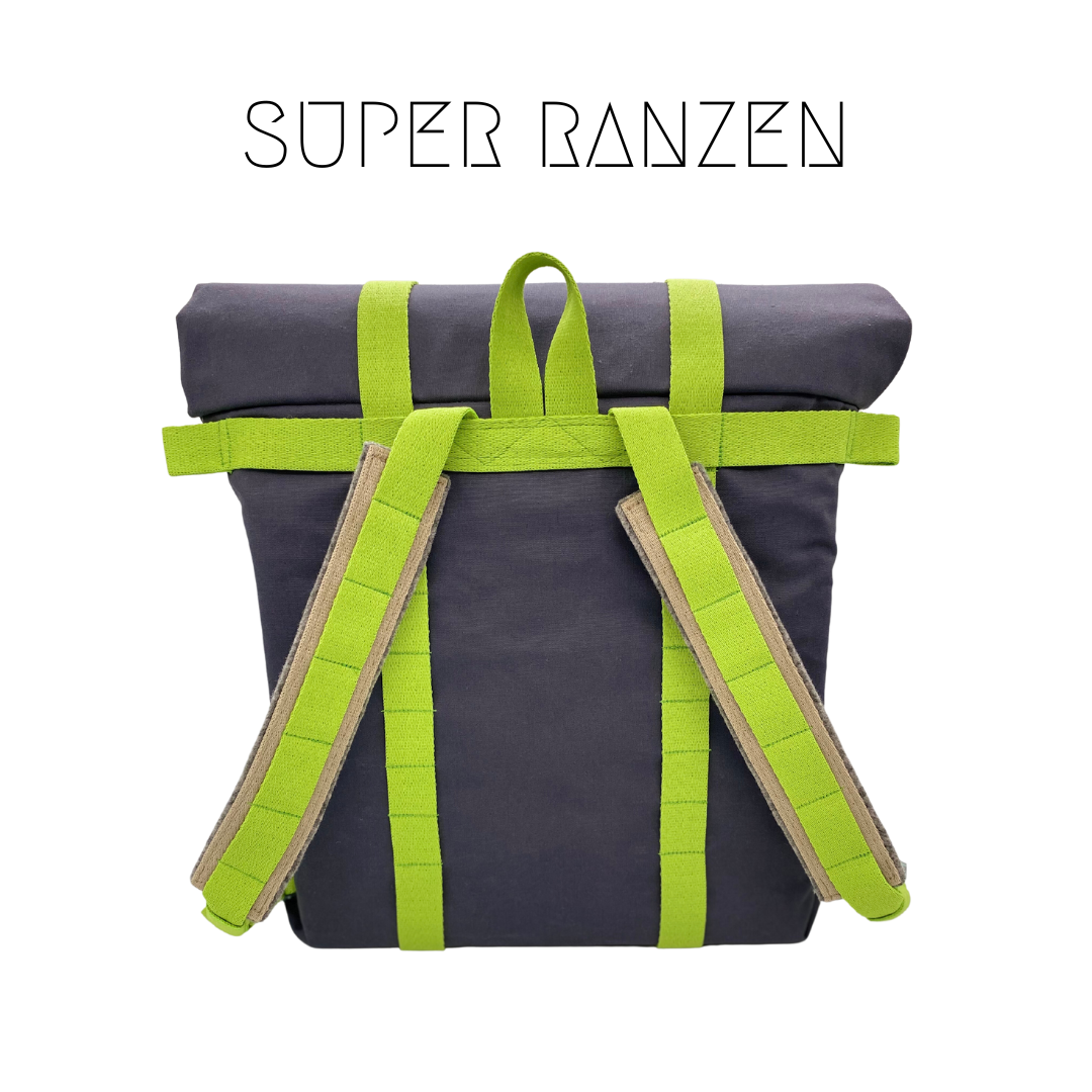 A SCHULTASCHE LIME ANTHRACITE – CAT EYES