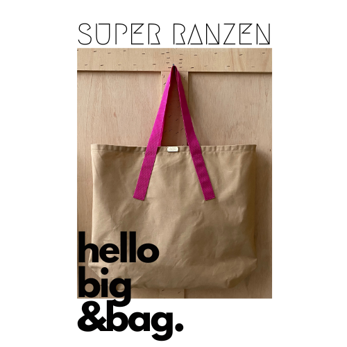 SHOPPER BIG & BAG - SAND PINK