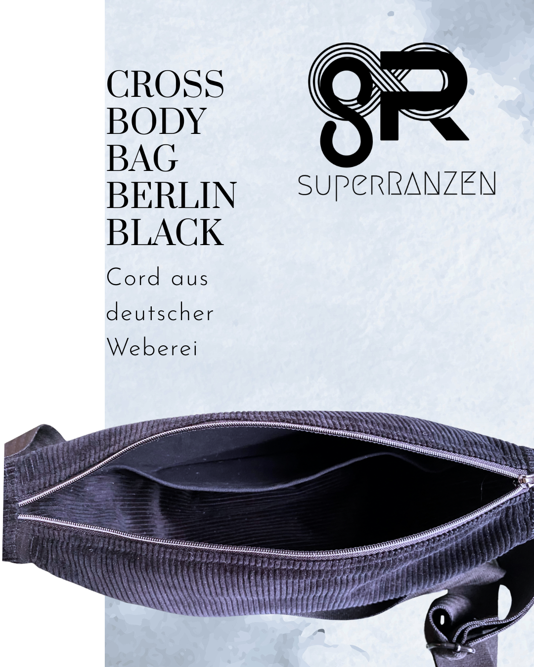 A Cross Body Bag Berlin Black