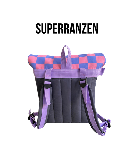 A Ananas Leder Silver Checker V Pack mit Glow magnetischem Click Verschluss