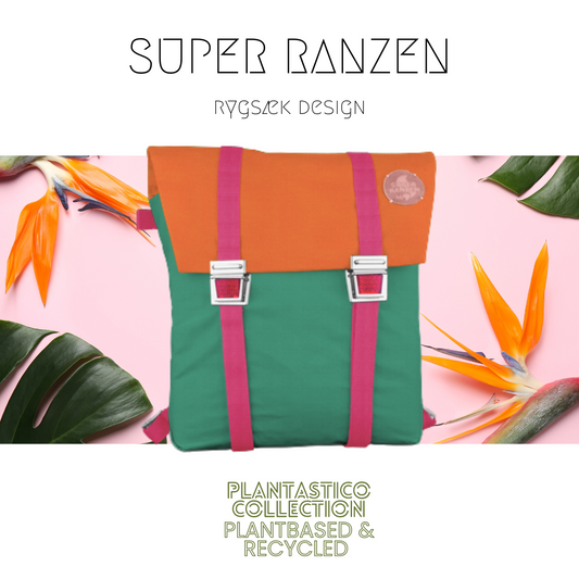 POP  Minty Orange Pink  Schultasche