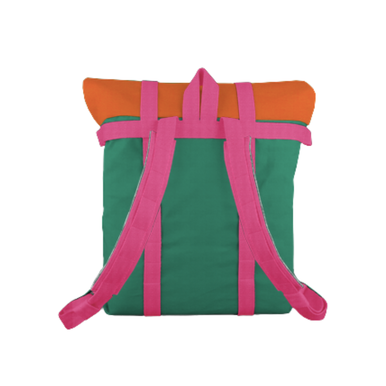POP Minty Orange Pink Schultasche
