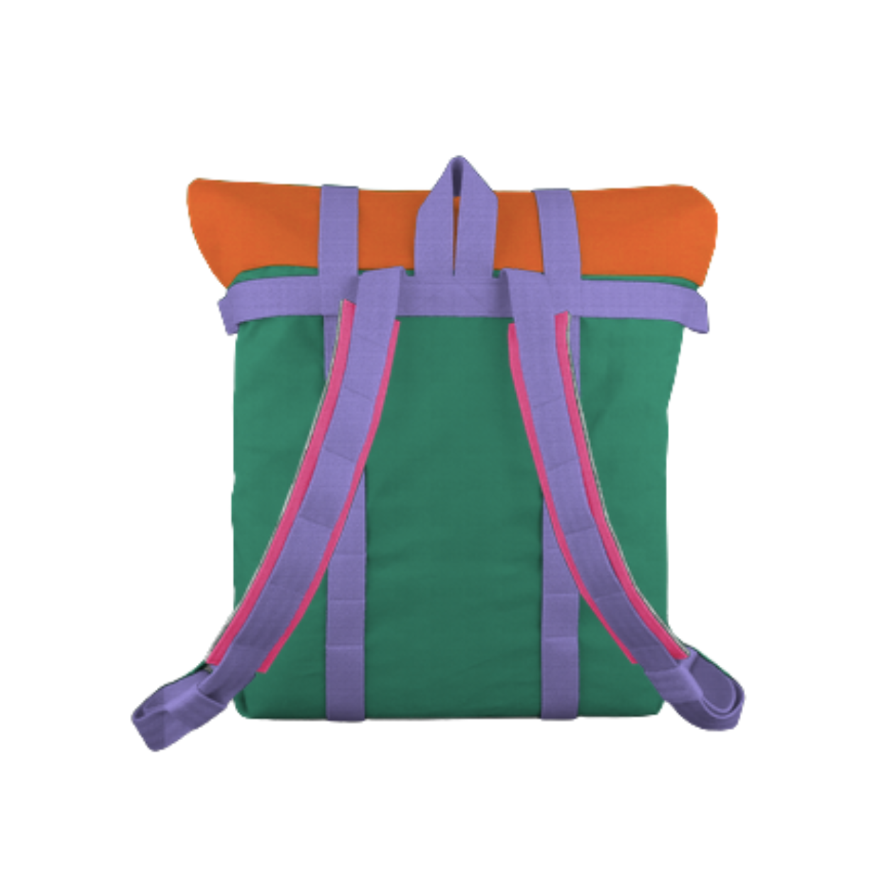 POP Minty Orange Flieder Schultasche