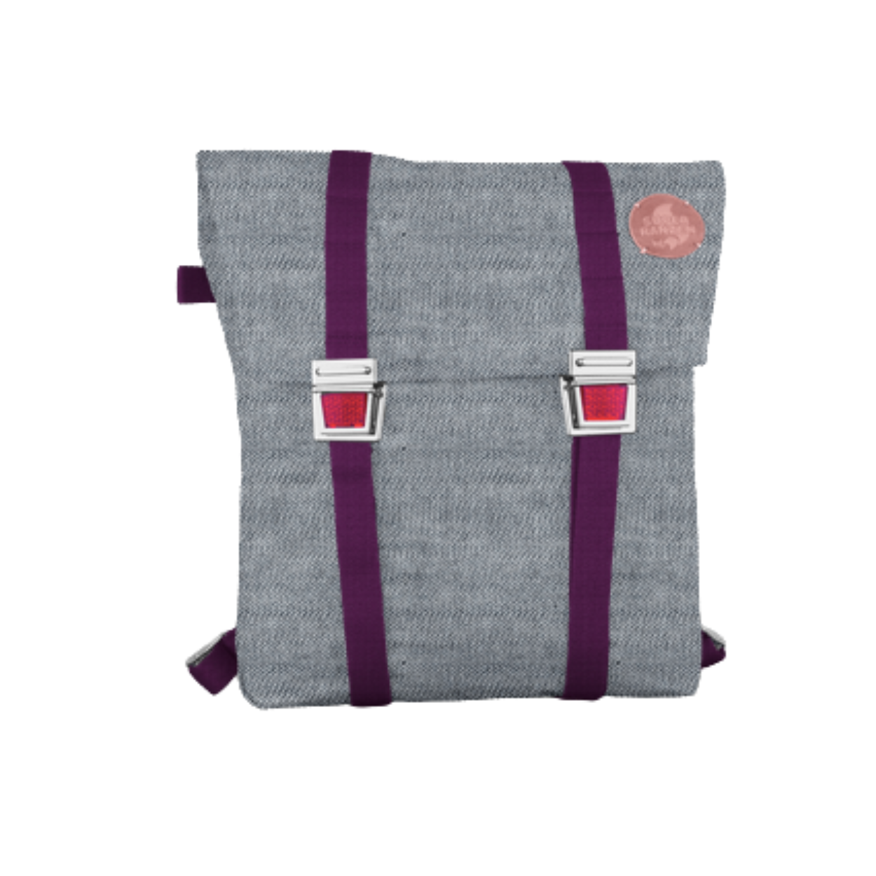 Fair Denim Schultasche Lilac
