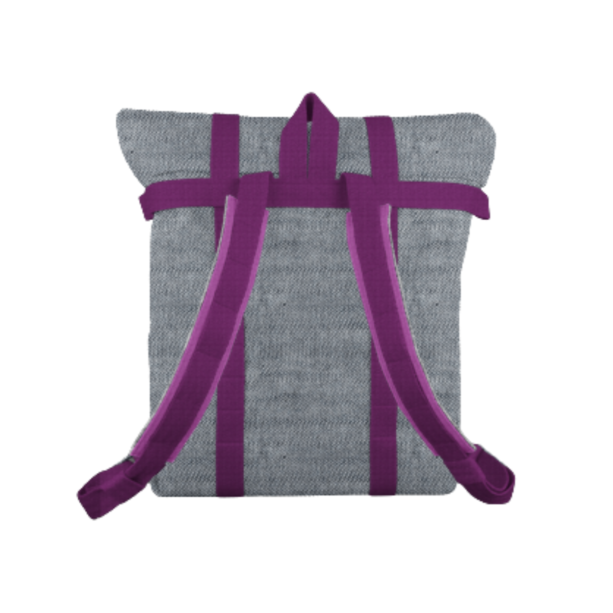 Fair Denim Schultasche Lilac