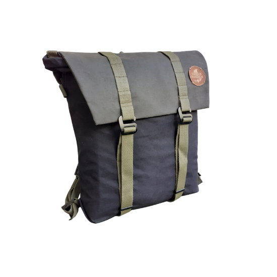 ROLLTOP & SCHULTASCHE »BLACK-FOREST« WASSERFEST