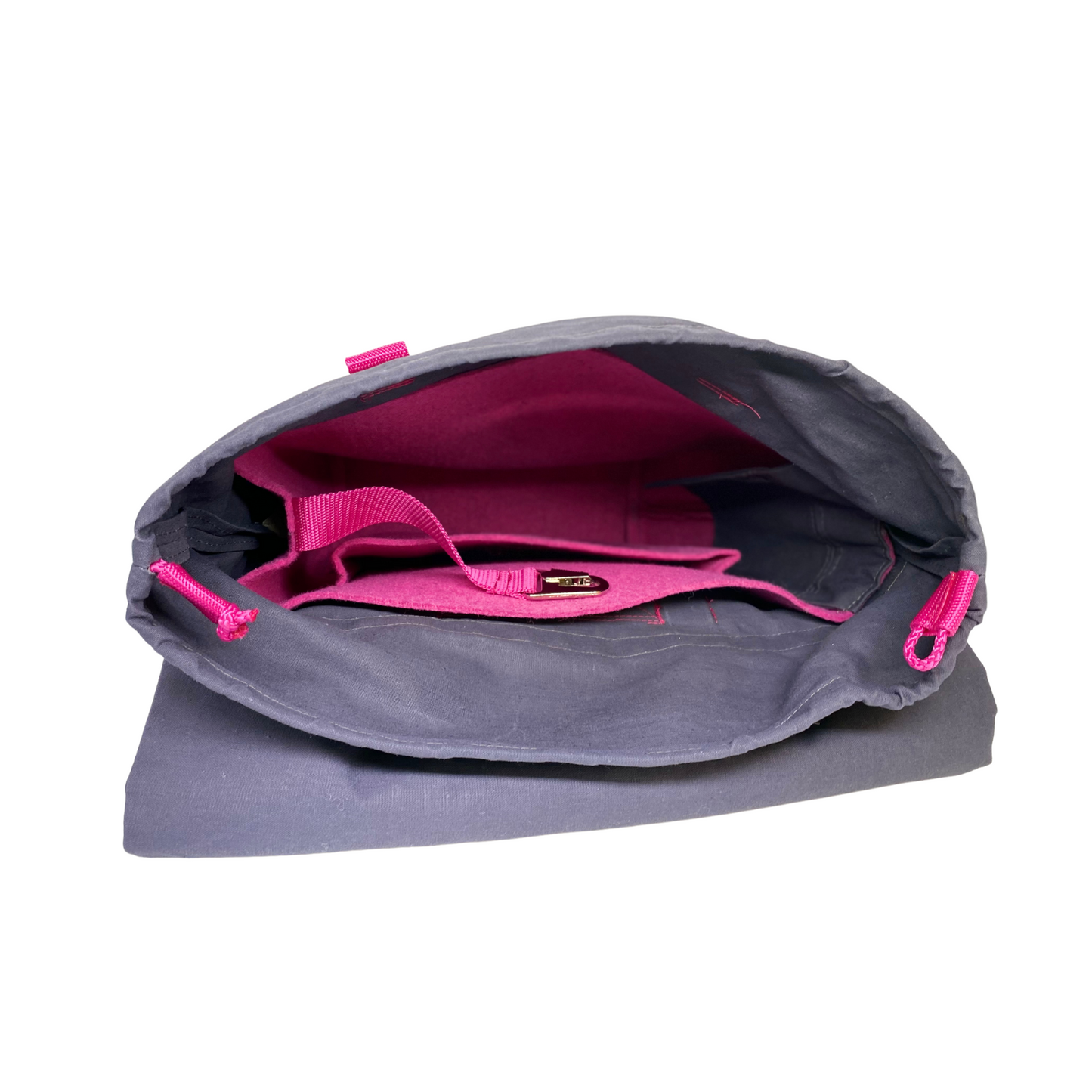 Anthracite Flamingo Pink Schultasche