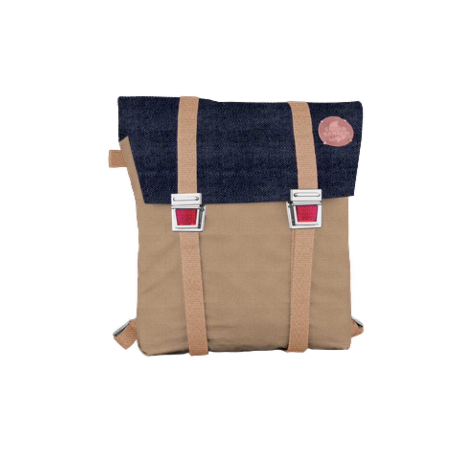 Fair Denim Schultasche Desert