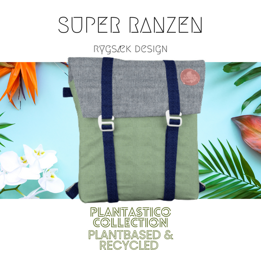 Fair Denim Rolltop Palmtree