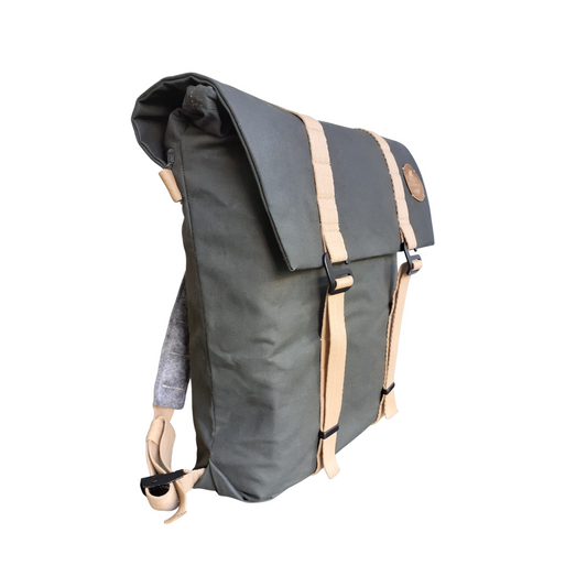 ROLLTOP & SCHULTASCHE »FOREST« WASSERFEST