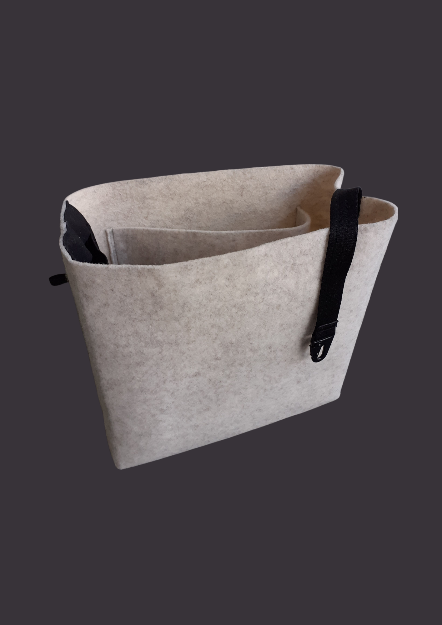 ROLLTOP & SCHULTASCHE BLACK SAND WASSERFEST