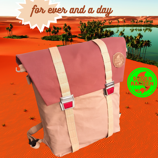 SCHULTASCHE CAT EYES OASIS- SAND RED TERRA