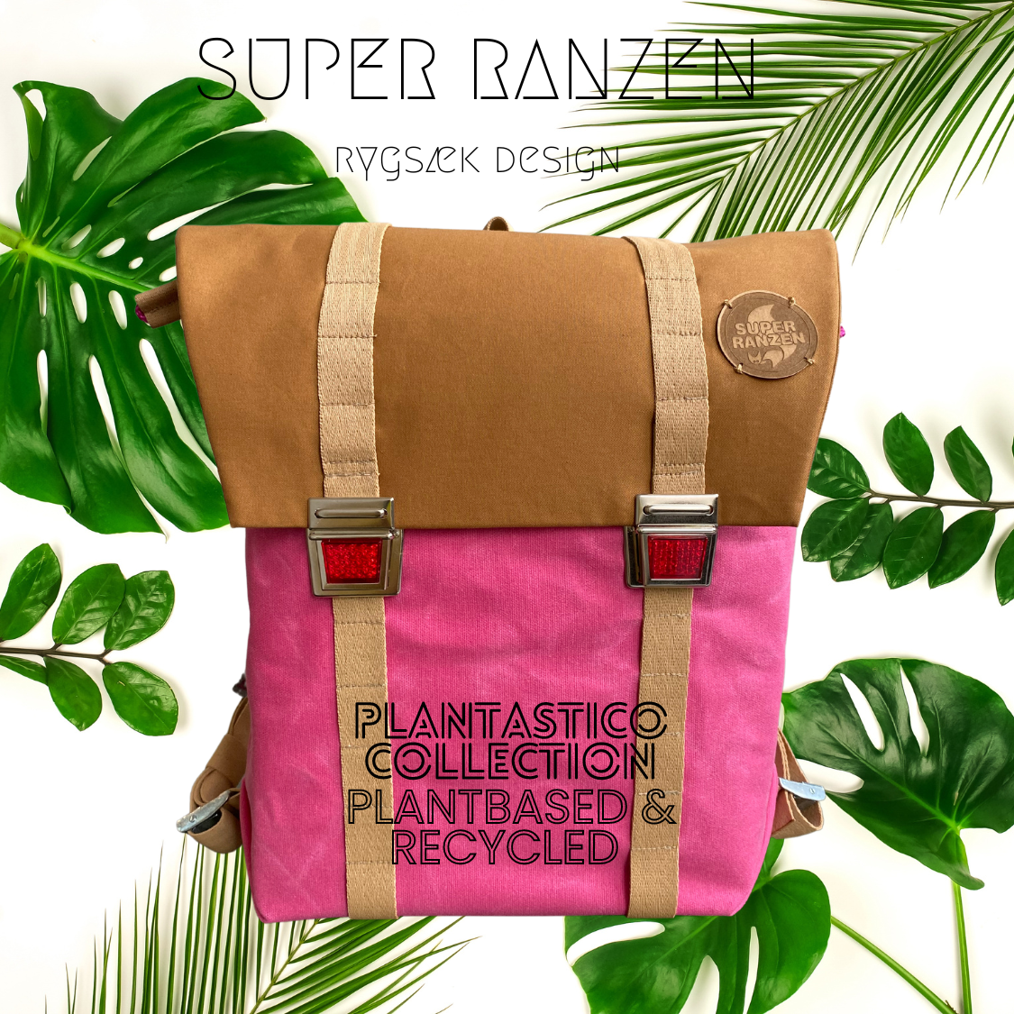 Pink Sugar Cane Schultasche