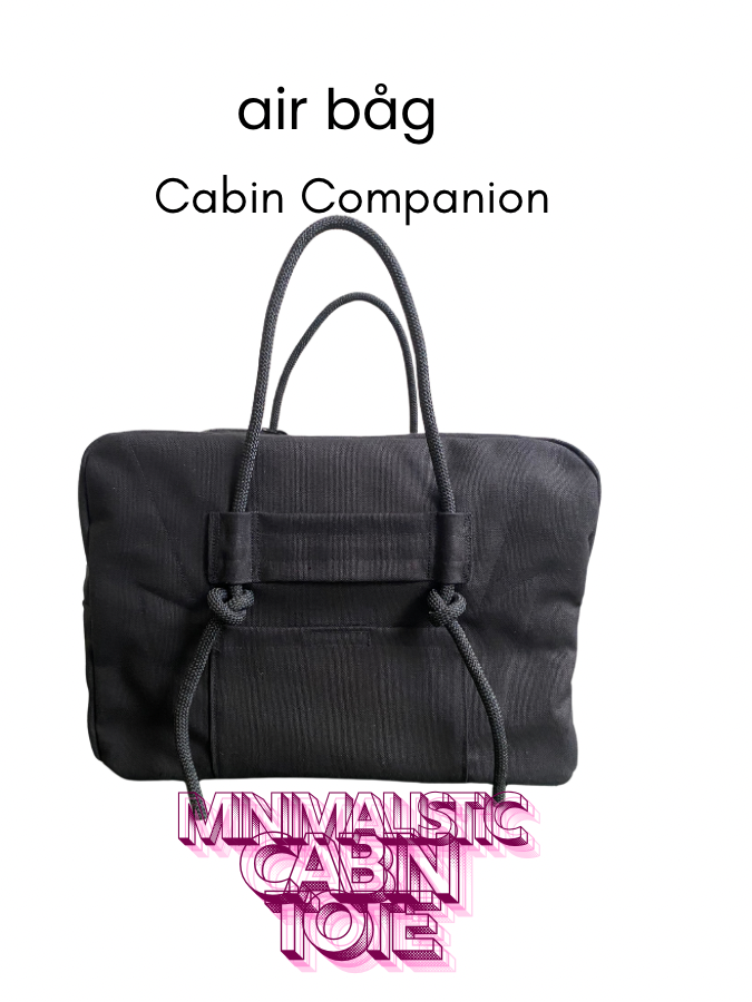 a air båg

Minimalistischer Cabin Tote