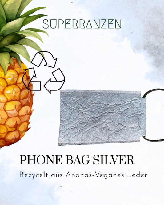 Ananas Phone Bag Silver