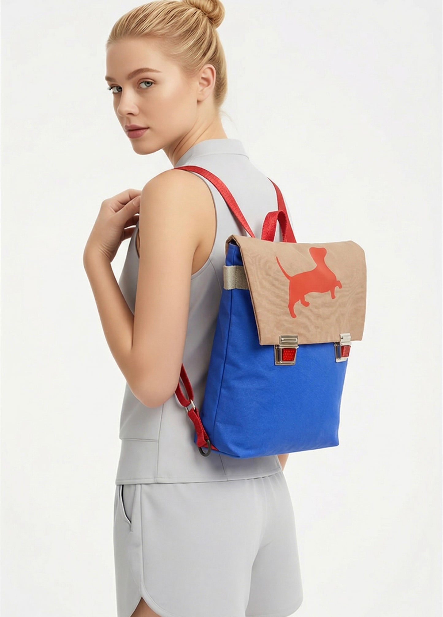 A Dackel Schultasche Woof Wasserfest Cat Eyes
