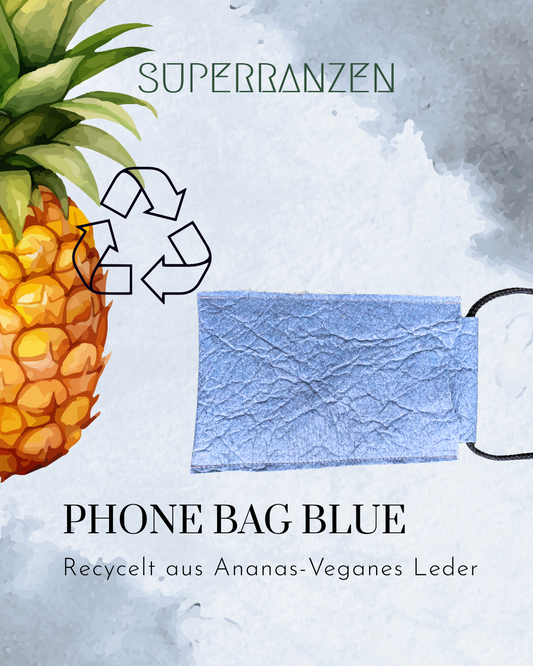 Ananas Phone Bag Blue